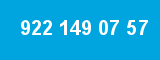 922 149 07 57